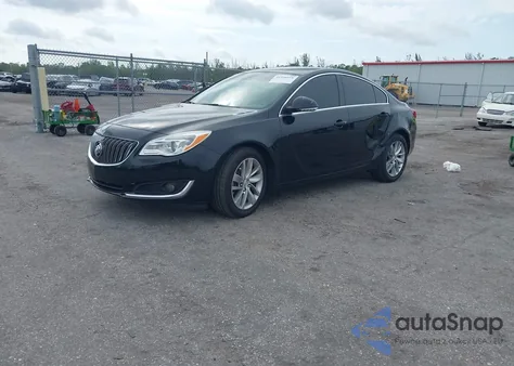 2014 Buick Regal Turbo из США, поврежденный, VIN 2G4GK5EX1E9300814